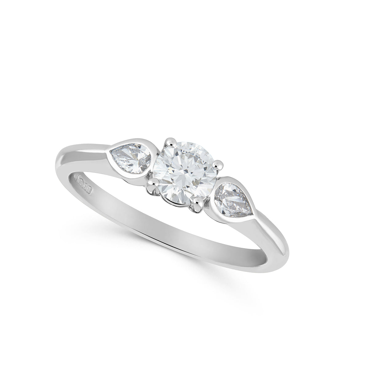 Diamond Three Stone Ring