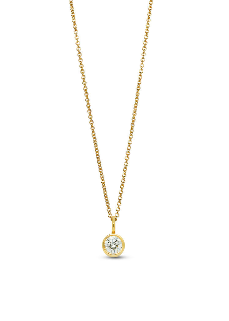 Brilliant Cut Diamond Solitaire Pendant