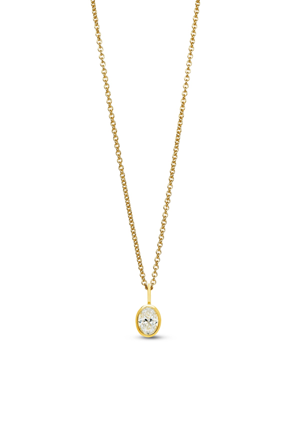 Diamond Solitaire Pendant