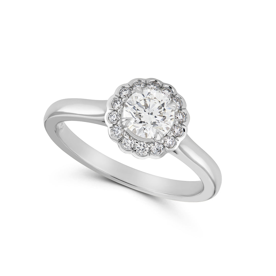 Diamond Halo Ring