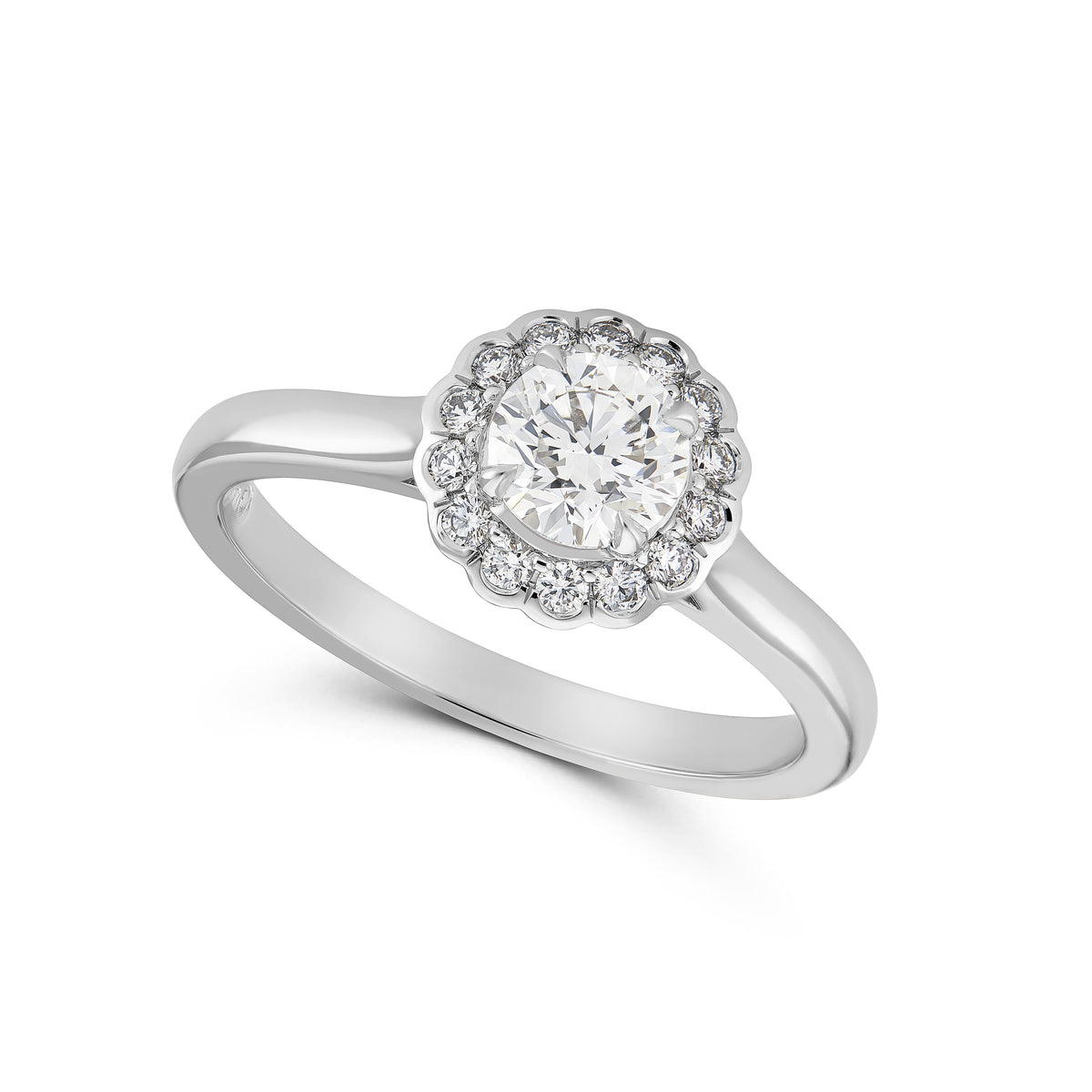 Diamond Halo Ring